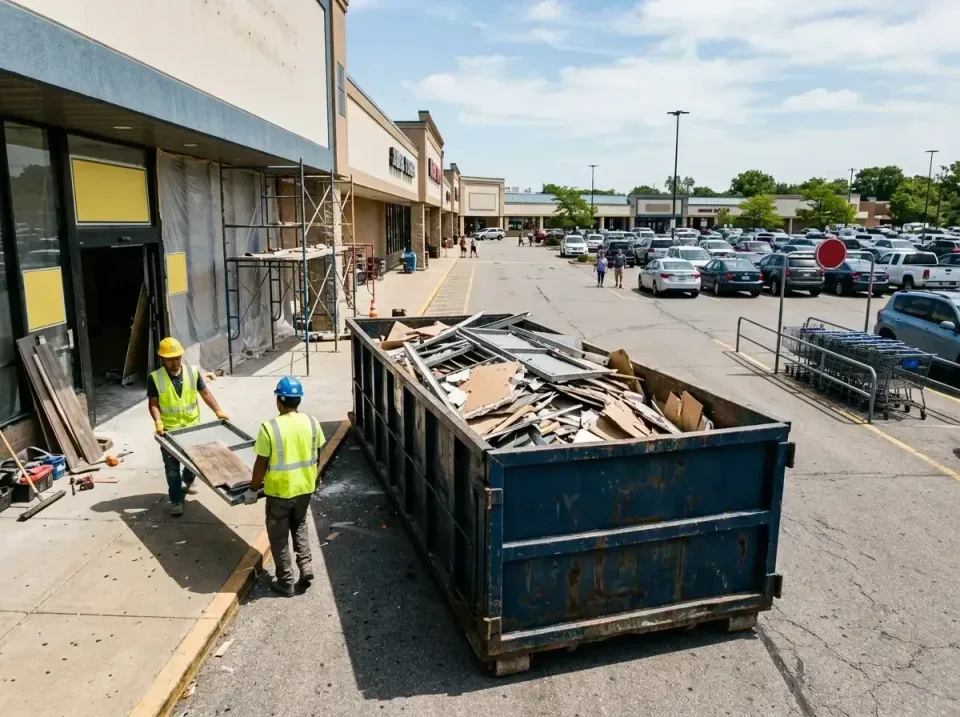 retail-store-renovation-debris-003 — frequently asked questions, Roll-off Dumpster Rentals in El Reno, OK